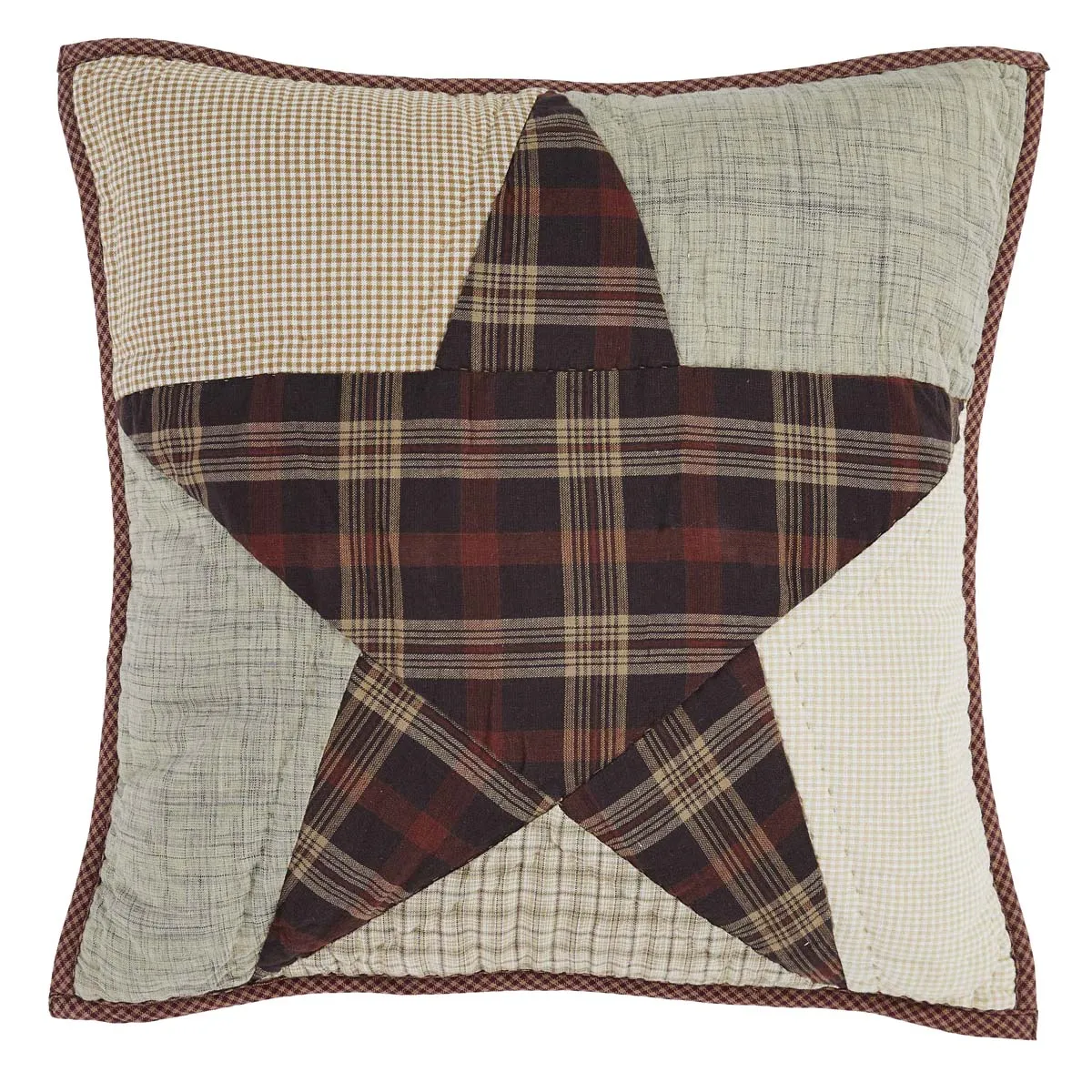 Abilene Star Quilted Pillow