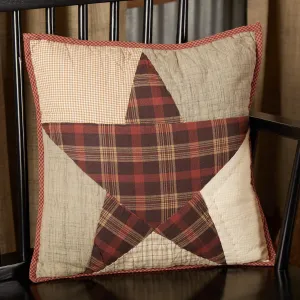 Abilene Star Quilted Pillow