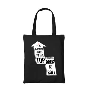 AC/DC Tote Bag - Long Way To The Top