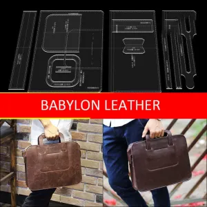 BABYLON™ Men's Briefcase Leather Pattern AAB-52