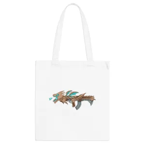 Blue Dragon Gun Tote Bag