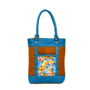 Blue Ridge Blooms Tote Bag