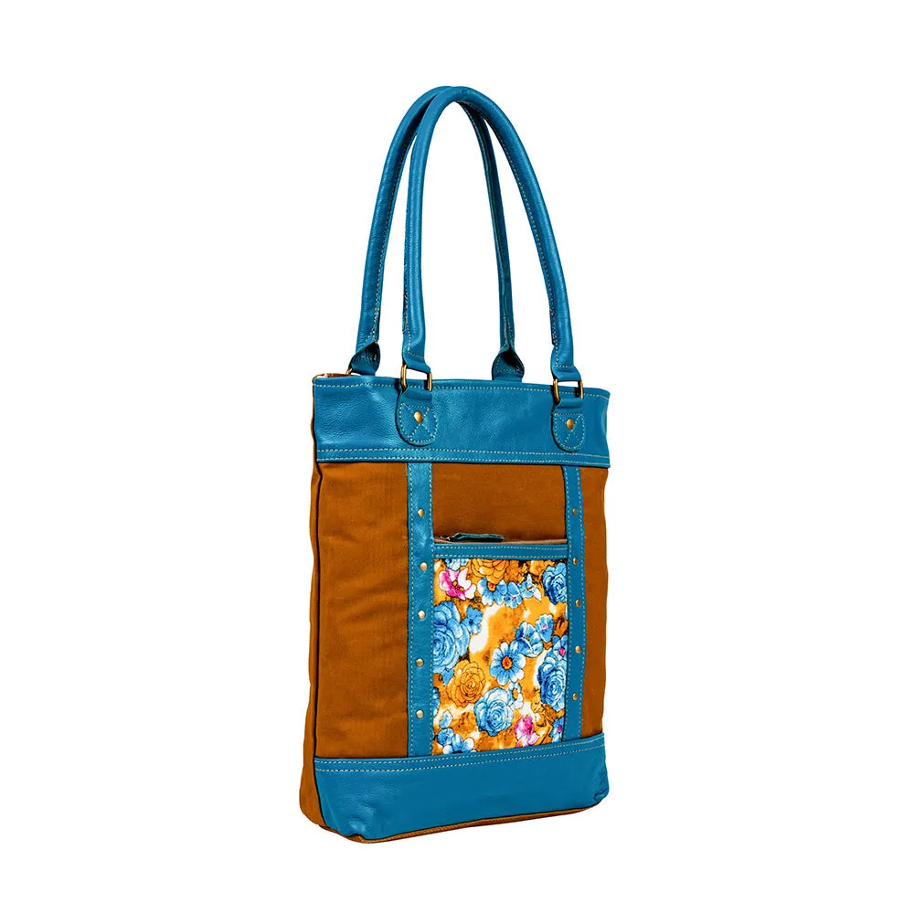 Blue Ridge Blooms Tote Bag