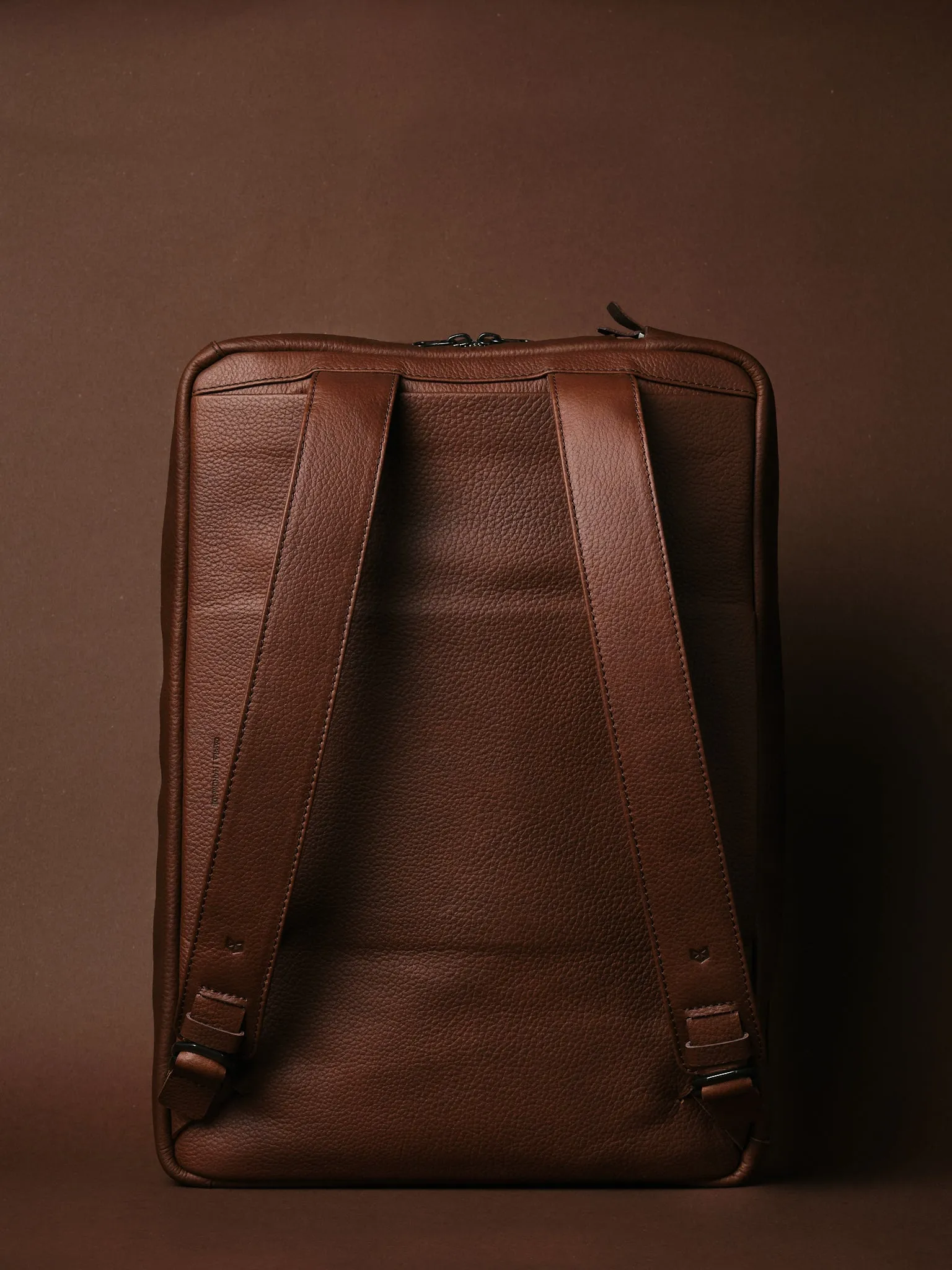 Briefcase Backpack · Brown