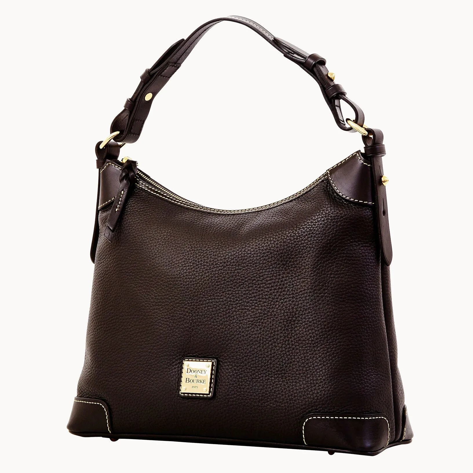 Dooney & Bourke Pebble Grain Hobo Bag, Black