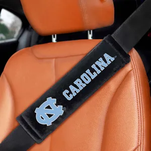 Fanmats North Carolina Tar Heels Embroidered Seatbelt Pad - 2 Pieces