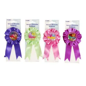 Female Assorted Award Ribbon, 4 Styles