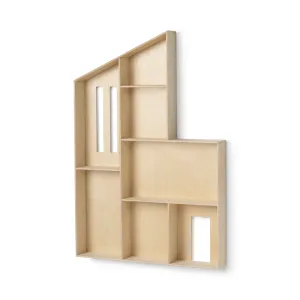 ferm LIVING Miniature Funkis House - Shelf - Natural