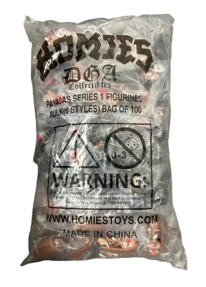 HOMIES™ PAYASAS - POLYBAG of 100 (2" FIGURES)