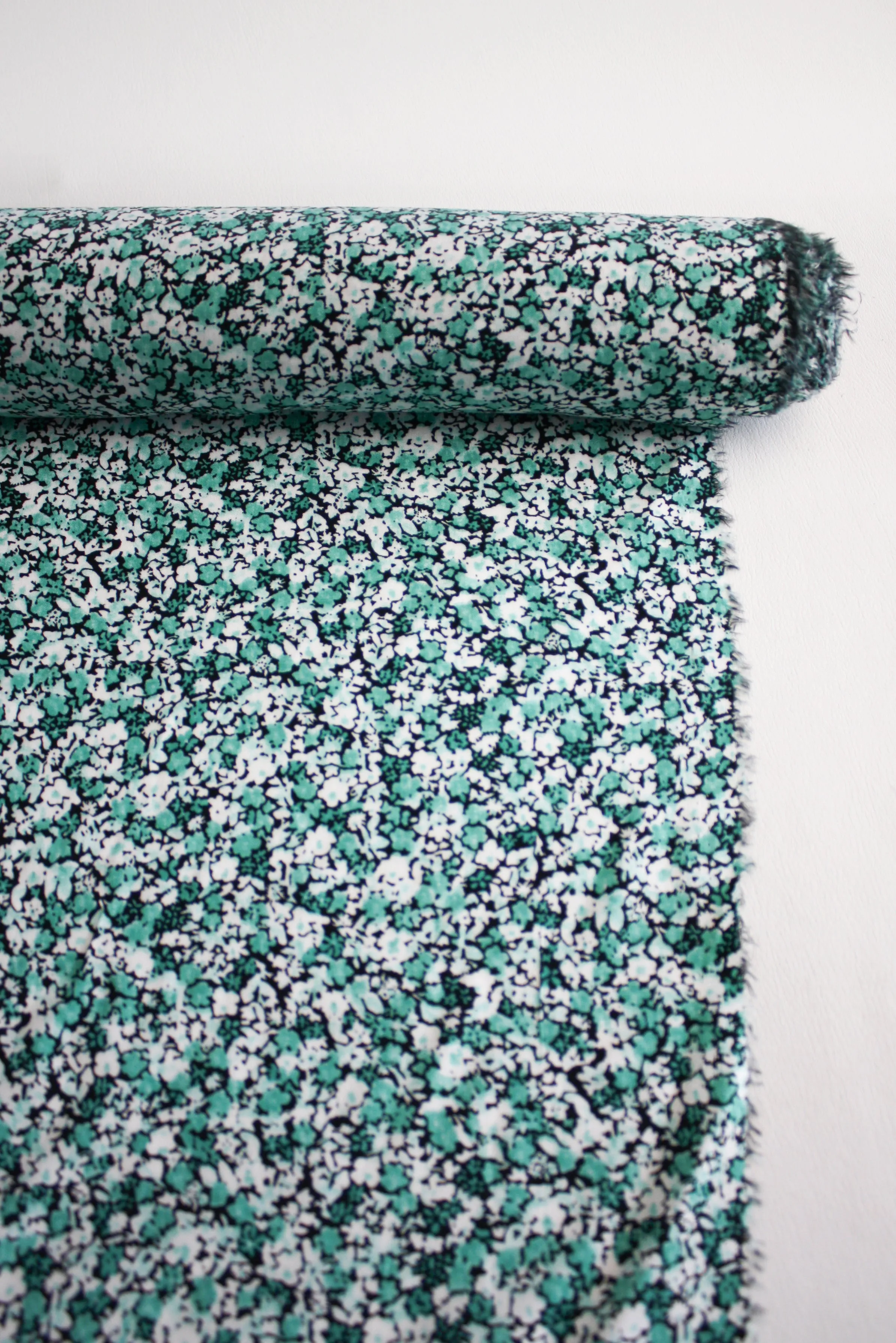 Mackenzie - Printed Viscose | Jade