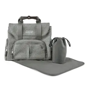 Mamas and Papas Woven Grey Changing/ Nappy Bag