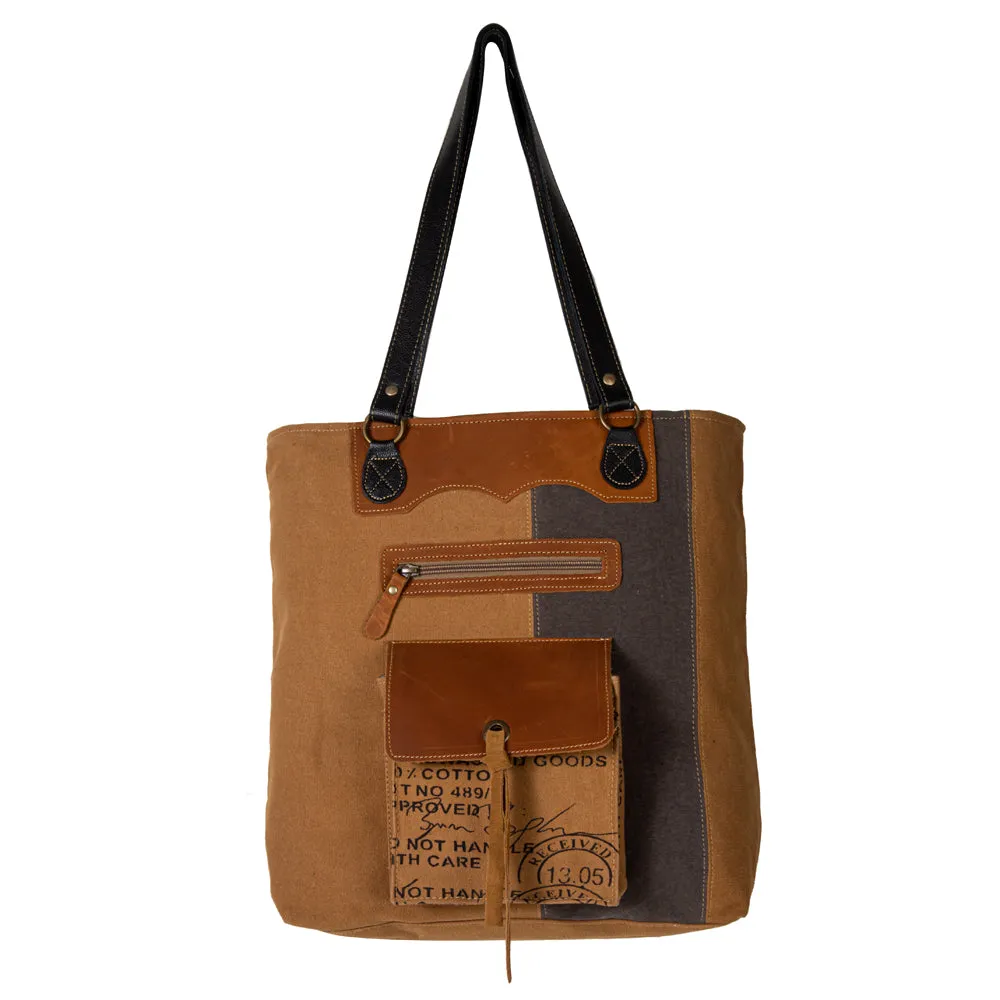 Montrielle Vintage Series Compartment Tote Bag