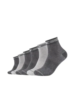 Mustang socks, light grey/dark grey