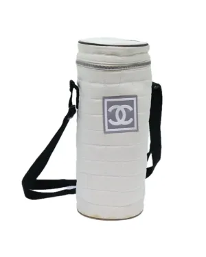 Nylon White Sports Line Shoulder Bag by CHANEL