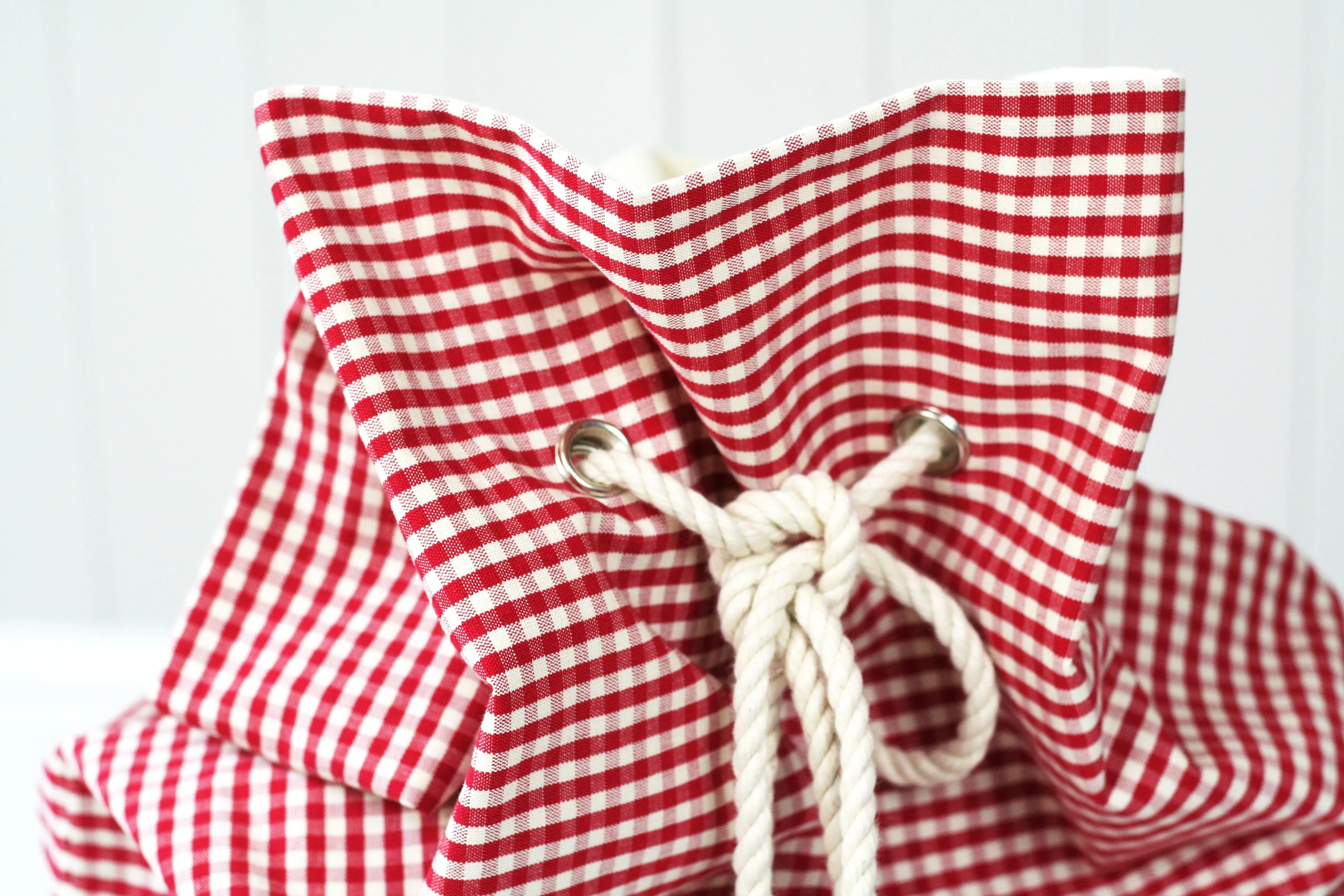 Personalised Christmas Stocking and Santa Sack Set GINGHAM CHECKS