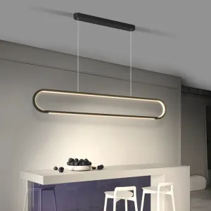 QIYI Seima Black White LED Pendant hanging lamp