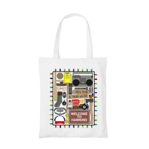 Stranger Things Tote Bag - Welcome To Hawkins