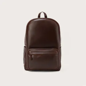 The Philos Vintage Brown Leather Backpack