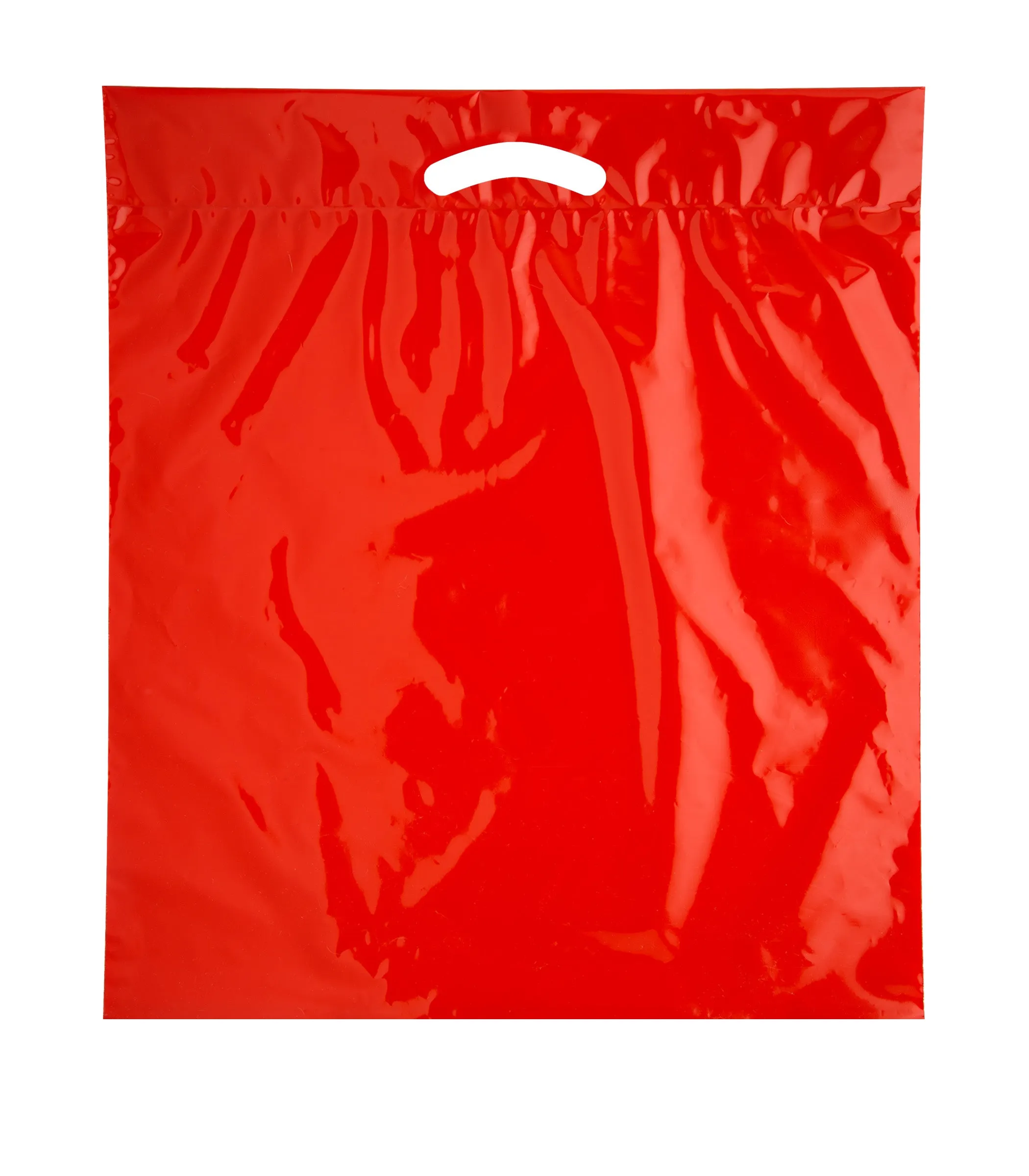 Wholesale Fold Over Reinforced Die Cut Bag - 12DC2022