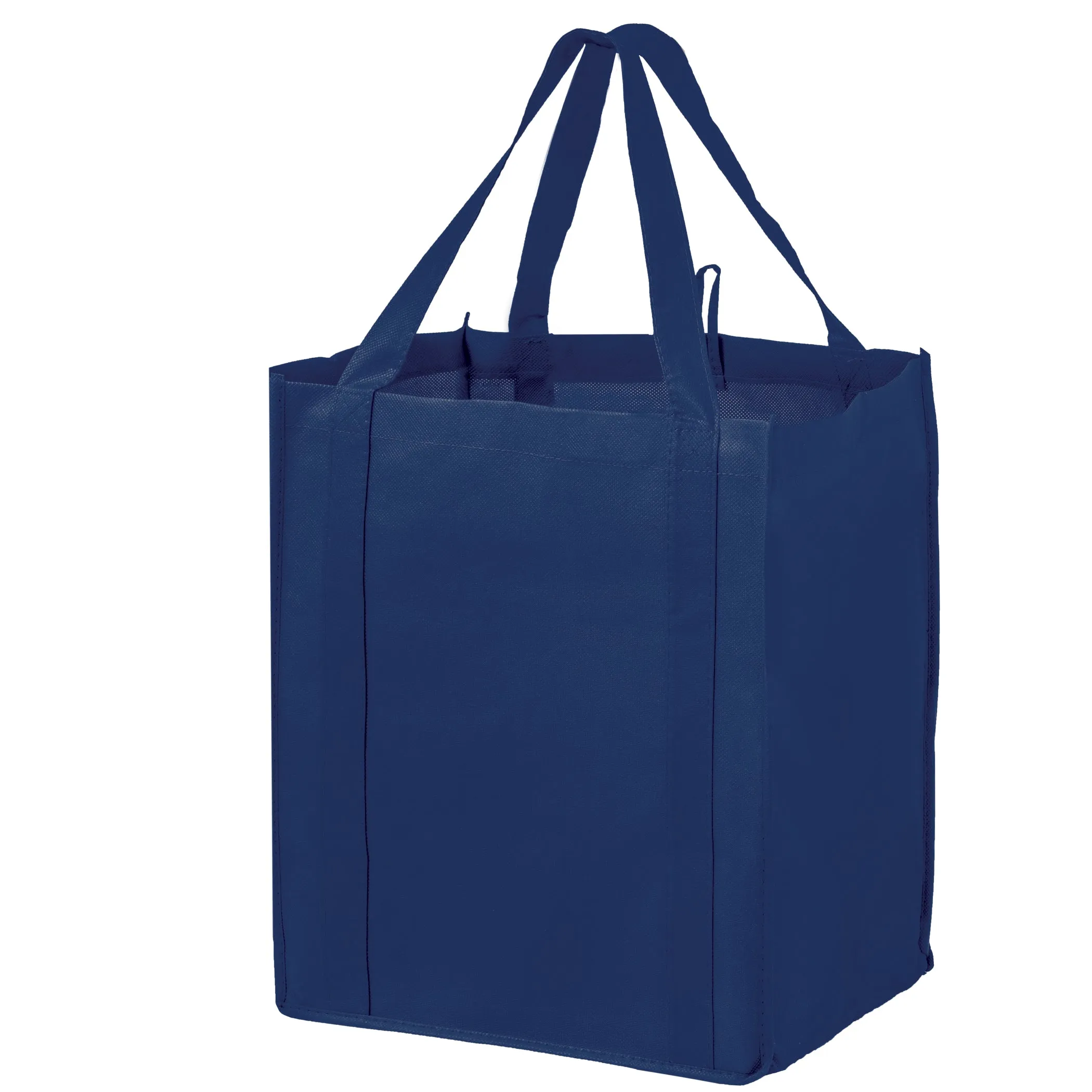 Wholesale Non-Woven Wine and Grocery Tote Bag with Insert - Wg131015