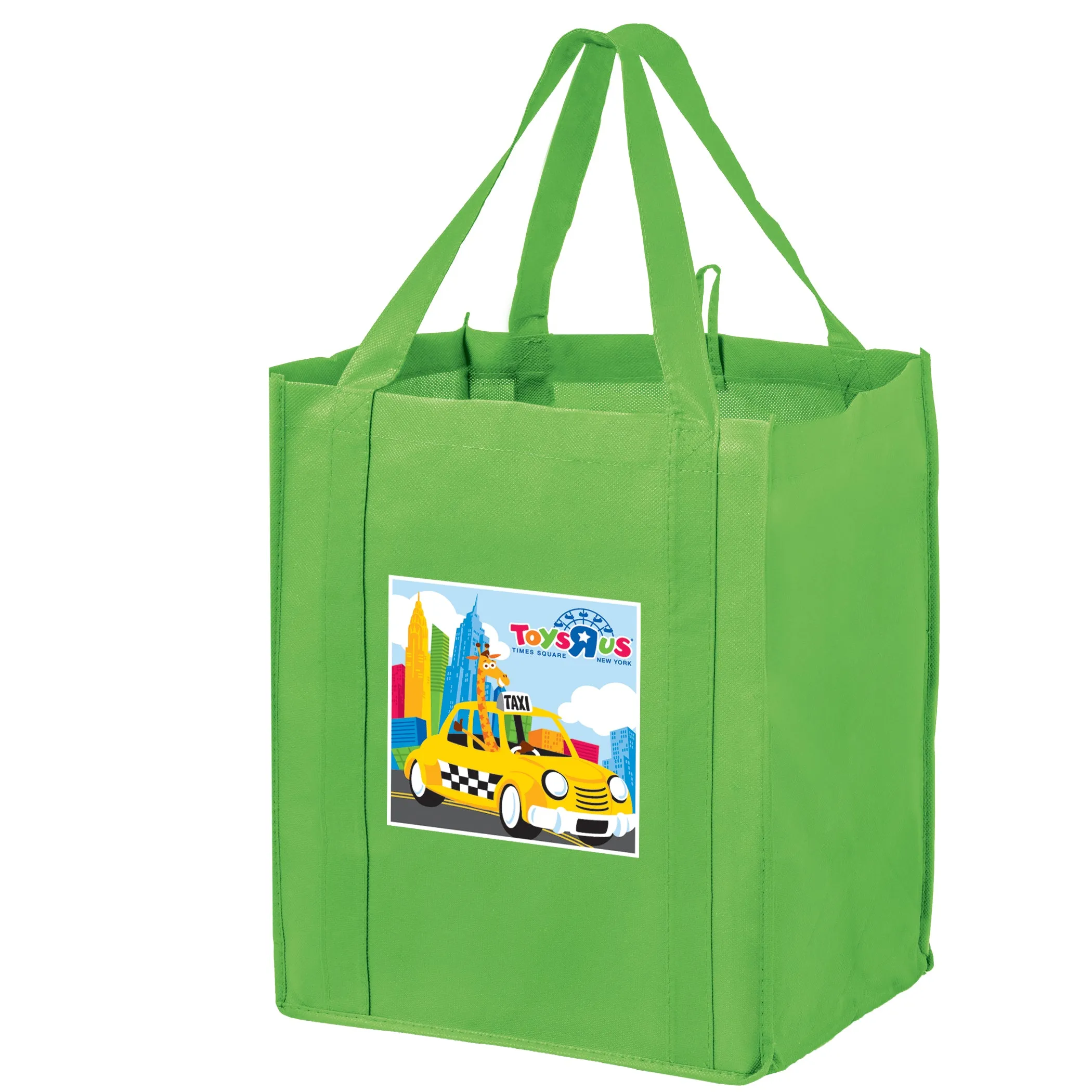 Wholesale Non-Woven Wine and Grocery Tote Bag with Insert - Wg131015