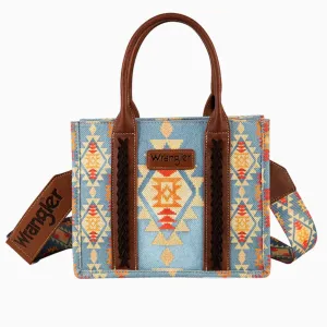 Wrangler Southwestern Print Small Canvas Tote/Crossbody